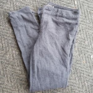 Gray american eagle jeggings sz 10
